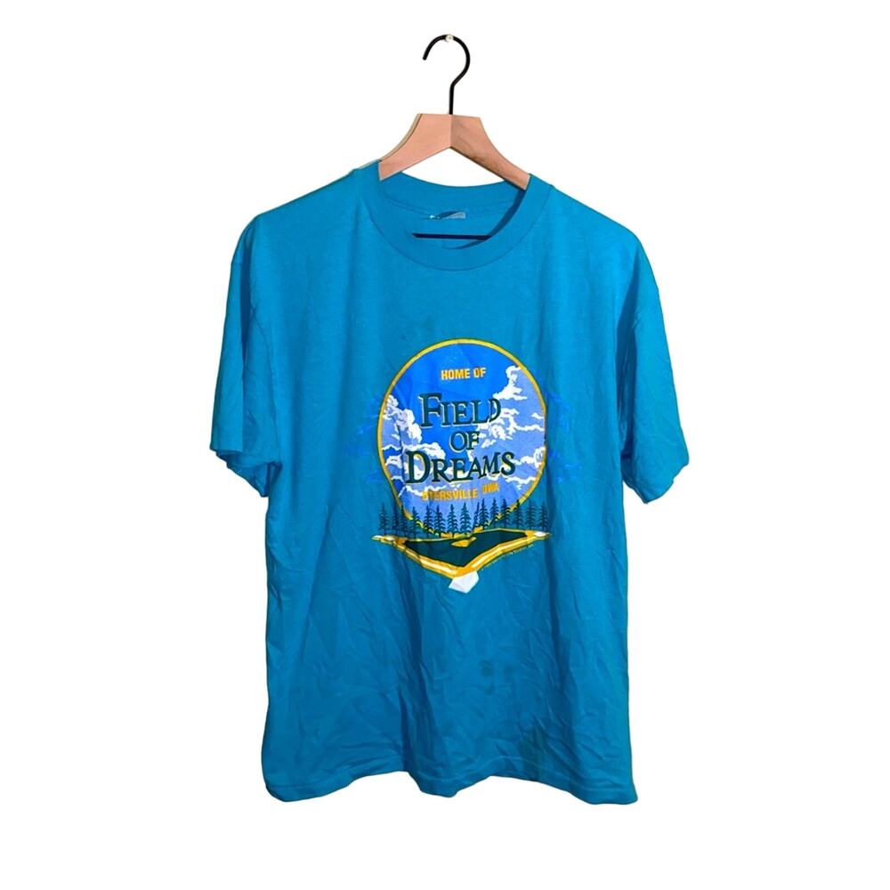 VINTAGE Single Stitch Baseball Original 1989 “Field of Dreams” tshirt XL
